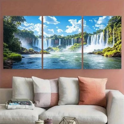 3pcs Colorful Buenos Aires Argentina Perfect Wall Art Set Canvas Framed 60x90cm - High Quality Print 100% Australian Made Wall Canvas Ready to Hang - Bella Home Decor