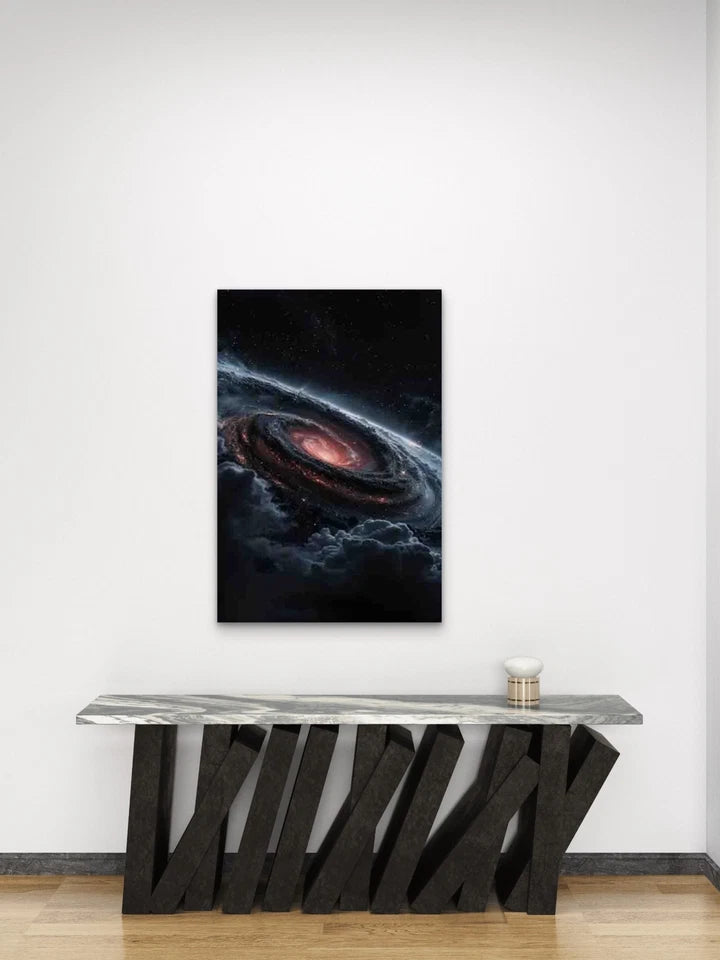 Galactic Spiral Vortex Metal Print Ready to Hang