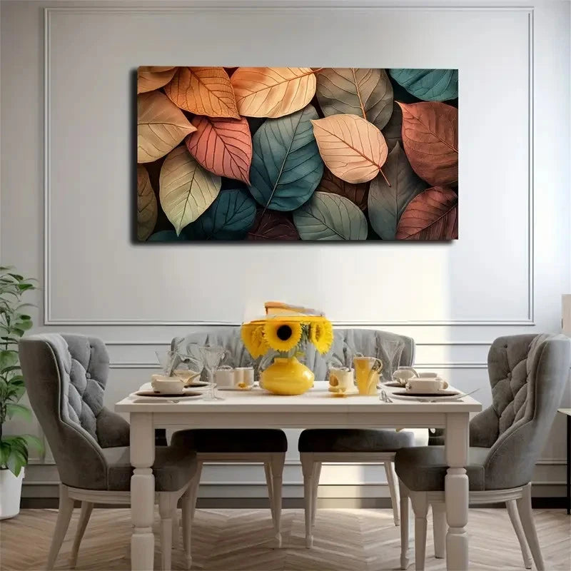 A Pattern Composed Of Multi-Col Wall Art Canvas Office Home Room Framed 120x60cm