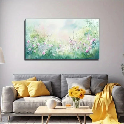 Large Floral Tree Perfect Wall Art Canvas Office Home Room Framed 120x60cm