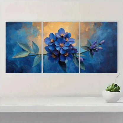 3pcs Alfalfa Flower  Wall Art Canvas Unframed - High Quality Print 100% Australian Made Wall Canvas - Bella Home Decor