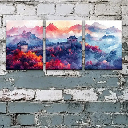 3pcs The Beautiful Views Perfect Great Wall Art Set Canvas Unframed - High Quality Print 100% Australian Made Wall Canvas