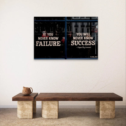 Inspirational Gym Sports Quote Fitness 5mm Plastic Poster Ready to Hang 90x60cm