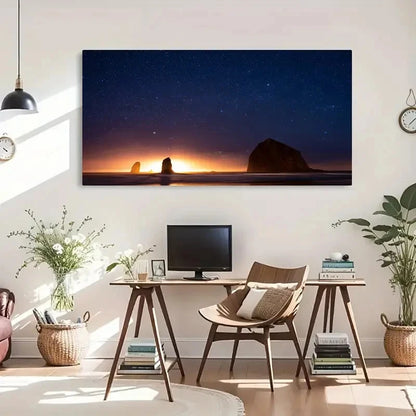 Scenery Landscape Snow Fog Wall Art Canvas Office Home Room Framed 120x60cm