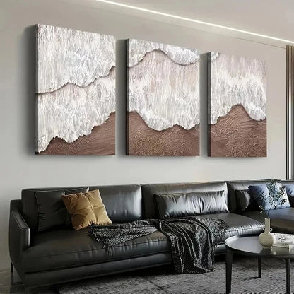 3pcs Modern Fashion Simple Abstract Perfect Wall Art Set Canvas Framed 50x70cm - High Quality Print 100% Australian Made Wall Canvas Ready to Hang - Bella Home Decor
