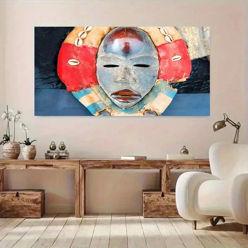 Unique Personality Portrait Wall Art Canvas Office Home Room Framed 120x60cm