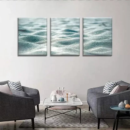 3pcs Beach Wall Art Canvas Unframed - High Quality Print 100% Australian Made Wall Canvas - Bella Home Decor
