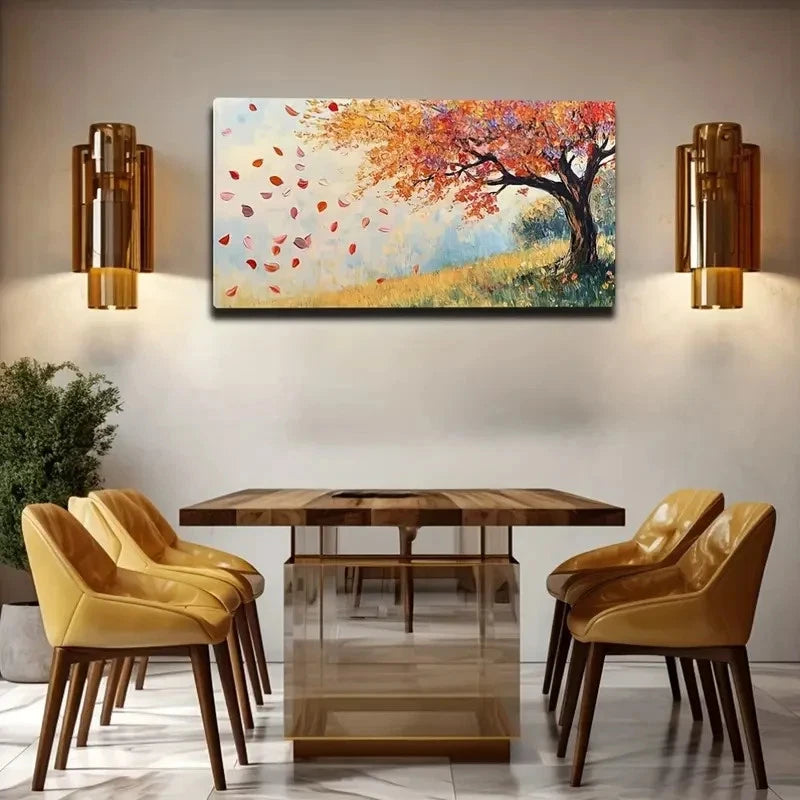 Vivid Abstract Watercolor Wall Art Canvas Office Home Room Framed 120x60cm