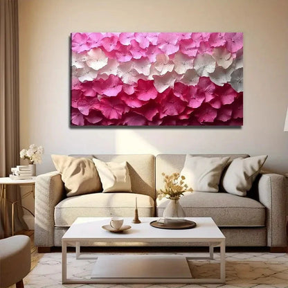 Beautiful Petal Perfect Wall Art Canvas Office Home Room Framed 120x60cm - Bella Home Decor