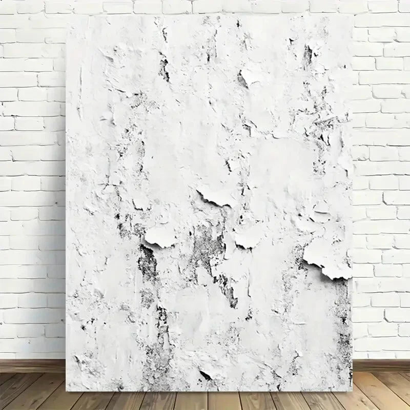 Beautiful Urban Texture Abstract Painting 40x60cm Metal Print Ready to Hang - Bella Home Decor