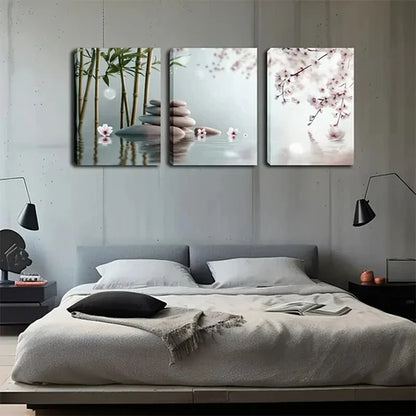 3pcs float and play on the water butterfly Wall Art Set Canvas Unframed - High Quality Print 100% Australian Made Wall Canvas