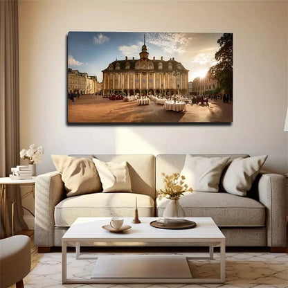 Bohemian Modern Decor Wall Art Canvas Office Home Room Framed 120x60cm