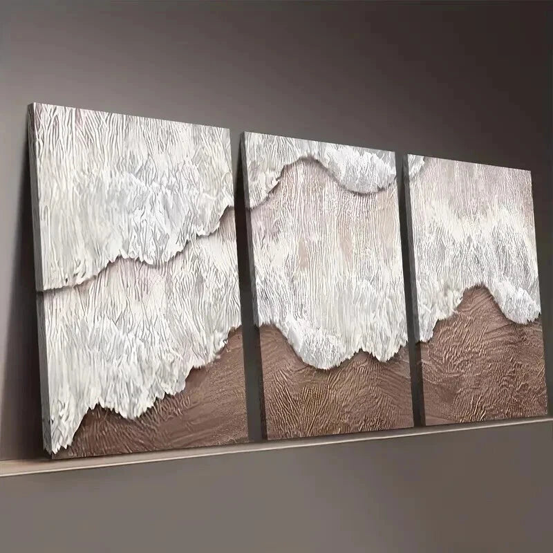 3pcs Modern Fashion Simple Abstract Perfect Wall Art Set Canvas Framed 60x90cm - High Quality Print 100% Australian Made Wall Canvas Ready to Hang - Bella Home Decor