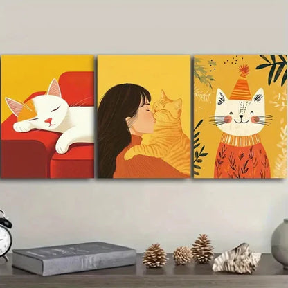 3pcs Perfect for Decorating Your Home Wall Art Set Canvas Unframed - High Quality Print 100% Australian Made Wall Canvas