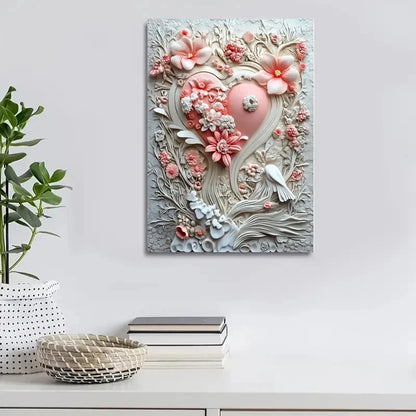Featuring a Hygge Definition Design Painting 40x60cm Metal Print Ready to Hang - Bella Home Decor