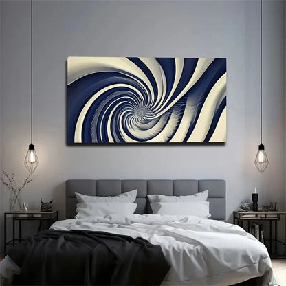 Abstract Painting Style Perfect Wall Art Canvas Office Home Room Framed 120x60cm