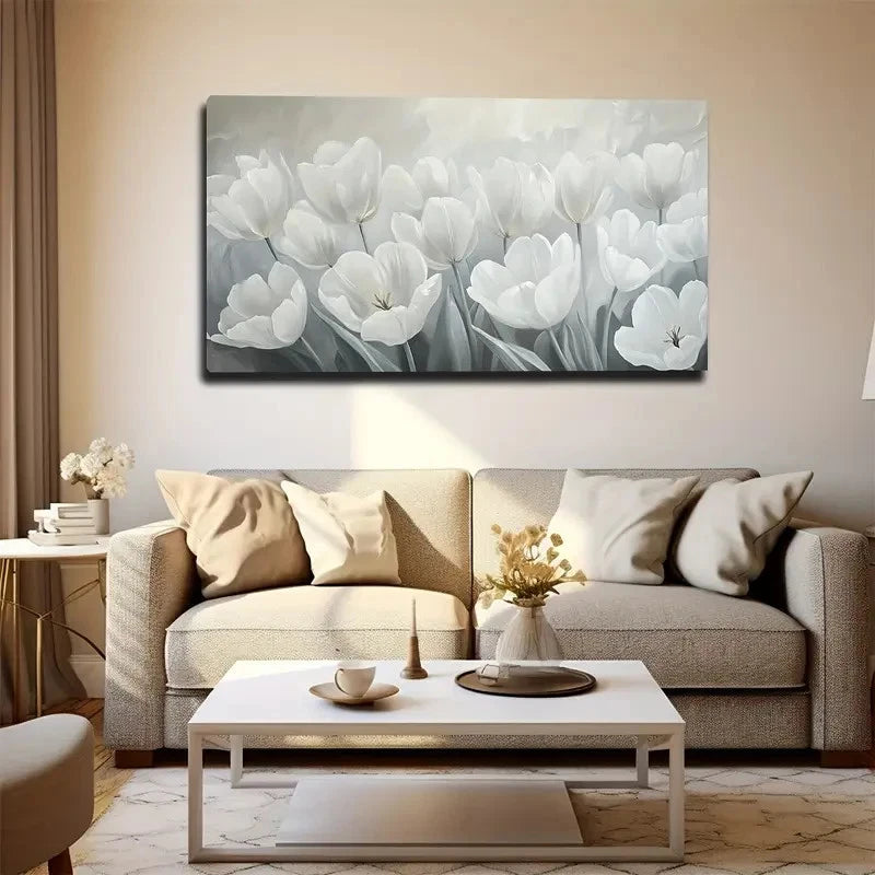 Features A Light Color Wall Art canvas office home room framed 120x60cm