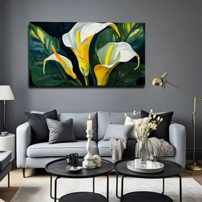 Flowers Worth Tasting Wall Art Canvas Office Home Room Framed 120x60cm