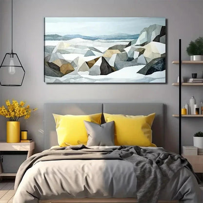 Open Desert Nature Wall Art Canvas Office Home Room Framed 120x60cm