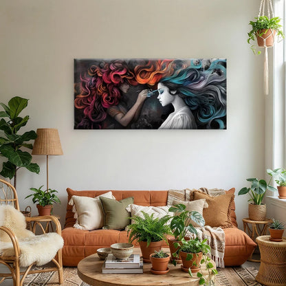 Artistic Transformation Wall Art Canvas Office Home Room Framed 120x60cm