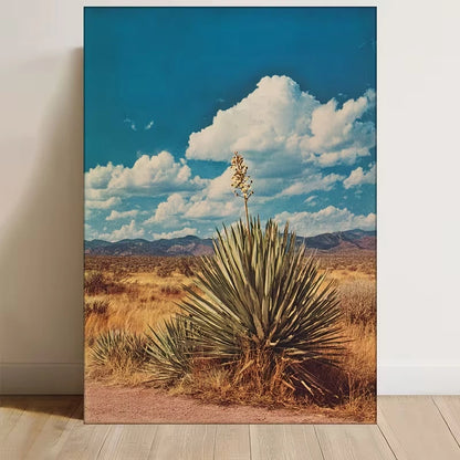 Southwestern Chamisa Plant 60x90cm Metal Print Ready to Hang