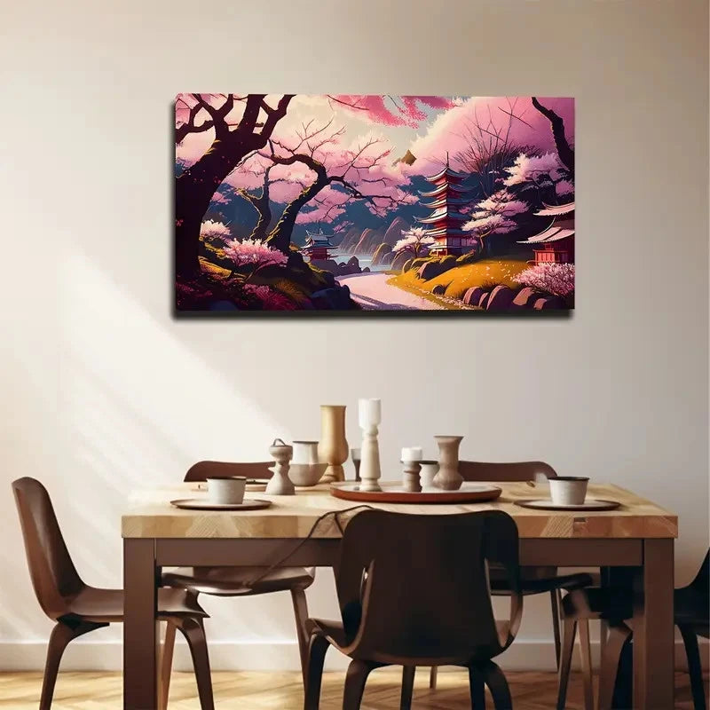 Beautiful And Romantic Wall Art Canvas Office Home Room Framed 120x60cm