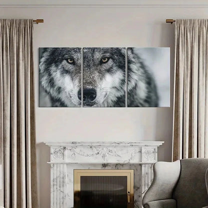 3pcs Winter Scene, Snowy Landscape Nature Metal Print Ready to Hang Art - Bella Home Decor
