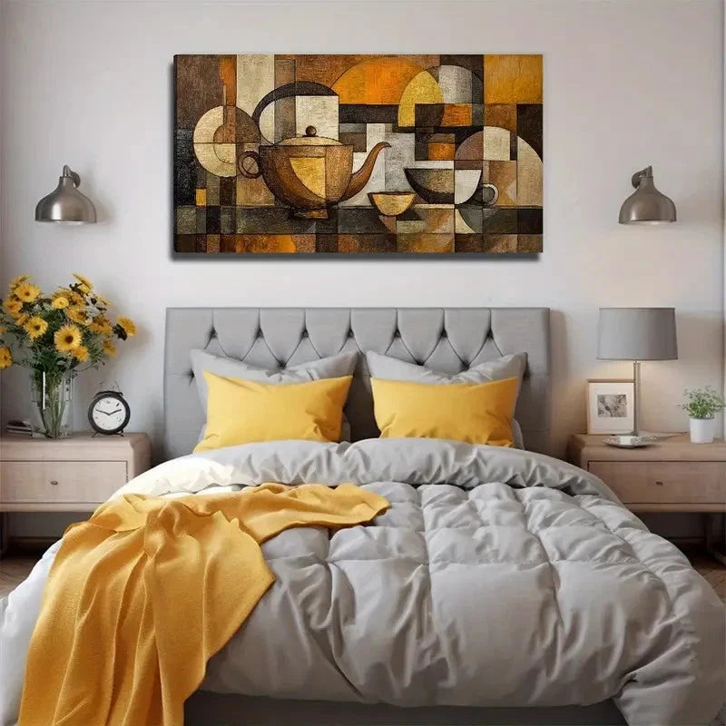 Murals Pieces Suitable Wall Art Canvas Office Home Room Framed 120x60cm