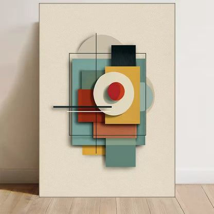 Mid-Century Modern Decor Metal Print Ready to Hang