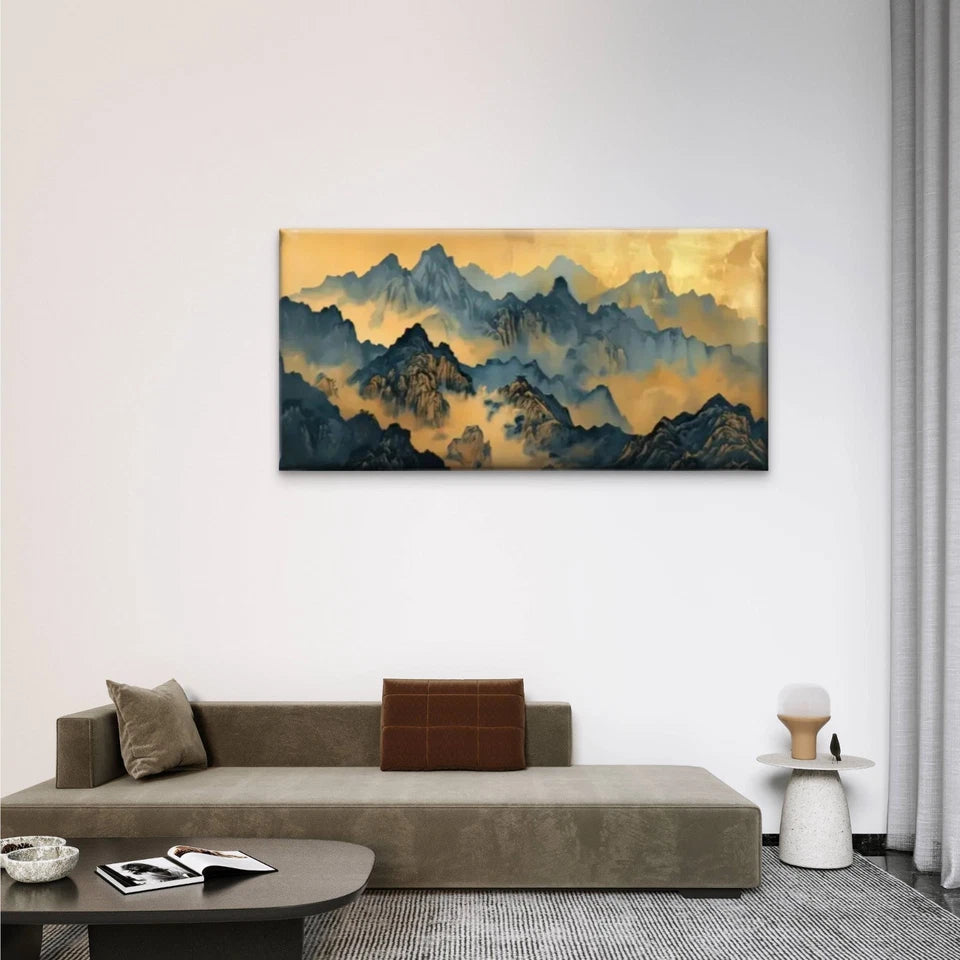 Clouds Sky Abstract Nature Wall Art Canvas Office Home Room Framed 120x60cm