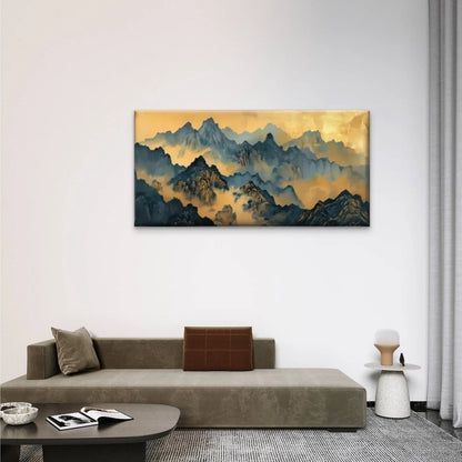 Clouds Sky Abstract Nature Wall Art Canvas Office Home Room Framed 120x60cm