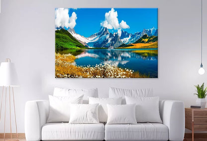Sunrise View On Bernese Range Wall Art Decor 100% Australian Made - Bella Home Decor
