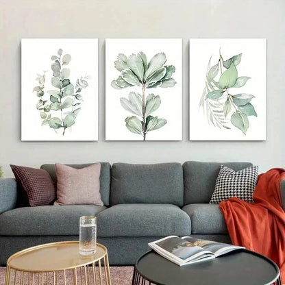 3pcs vertical Oblong Modern Framed  Wall Art Set Canvas Framed 60x90cm - High Quality Print 100% Australian Made Wall Canvas Ready to Hang