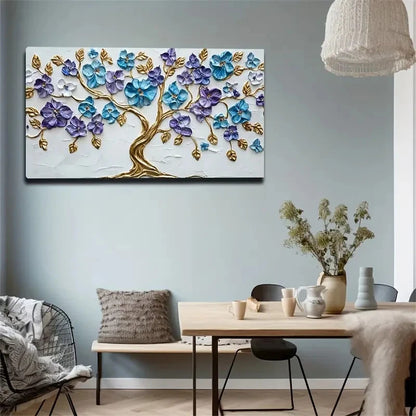 Abstract Realistic Watercolor Wall Art Canvas Office Home Room Framed 120x60cm