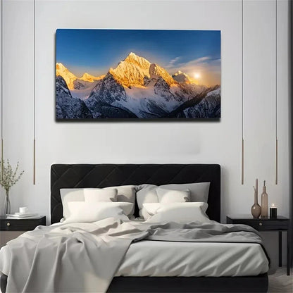 Stunning Landscape Wall Art Canvas Office Home Room Framed 120x60cm