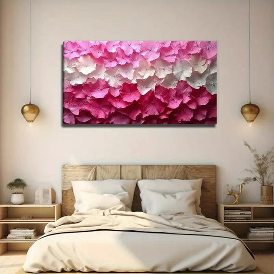 Beautiful Petal Perfect Wall Art Canvas Office Home Room Framed 120x60cm