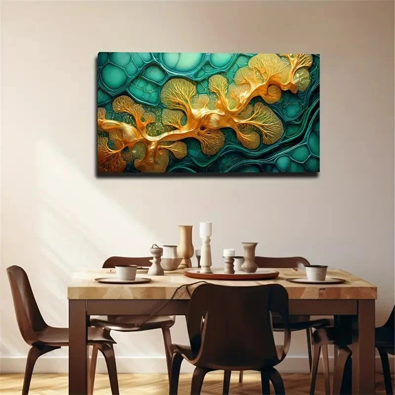 Stunning Abstract Graphics Wall Art Canvas Office Home Room Framed 120x60cm