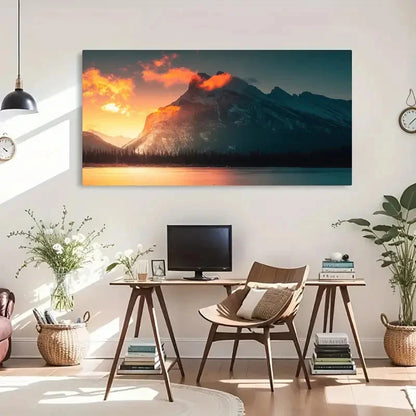 Scenery Landscape Decor Wall Art Canvas Office Home Room Framed 120x60cm