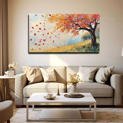 Vivid Abstract Watercolor Wall Art Canvas Office Home Room Framed 120x60cm