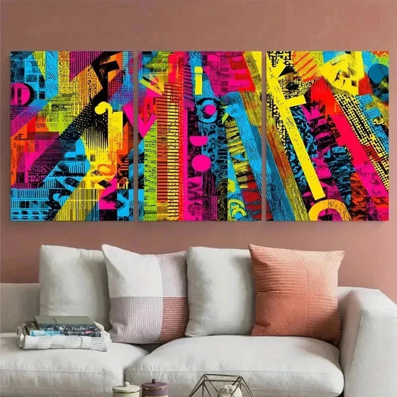3pcs Aesthetic Abstract Minimalist Decor Perfect Wall Art Canvas Framed 40x60cm - High Quality Print 100% Australian Made Wall Canvas Ready to Hang - Bella Home Decor
