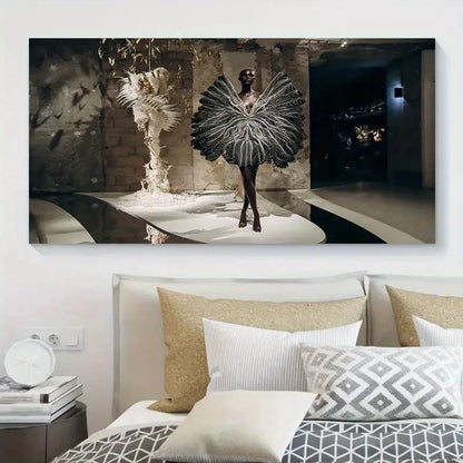 Fashion-Inspired Realistic Wall Art Canvas Office Home Room Framed 120x60cm