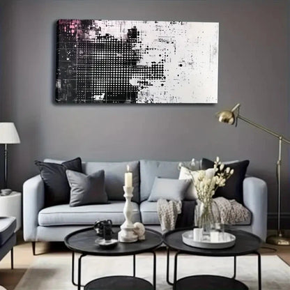 Random Distribution Of Grids Wall Art Canvas Office Home Room Framed 120x60cm