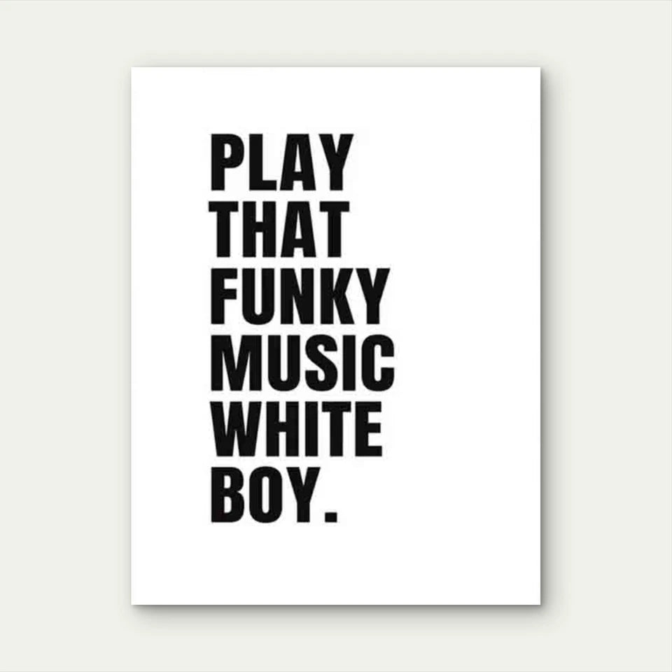 Funky Music Art Modern Retro 60x90cm Metal Print Ready to Hang - Bella Home Decor