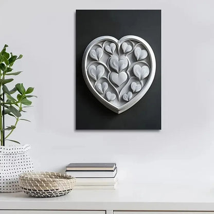 Beautiful Featuring a Feelings Wheel Painting 40x60cm Metal Print Ready to Hang - Bella Home Decor