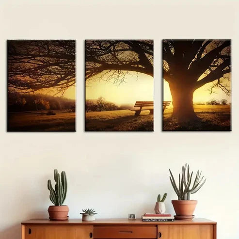 3pcs Vibrant Nature Landscape Perfect Wall Art Canvas Unframed - High Quality Print 100% Australian Made Wall Canvas