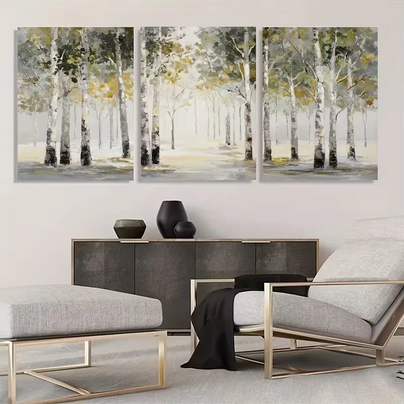3pcs Triptych Seascape Painting Beach  Wall Art Set Canvas Framed 50x70cm - High Quality Print 100% Australian Made Wall Canvas Ready to Hang - Bella Home Decor