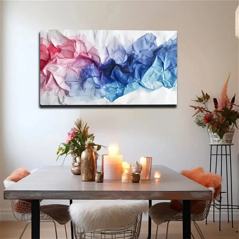 Contemporary Design Abstract Wall Art Canvas Office Home Room Framed 120x60cm