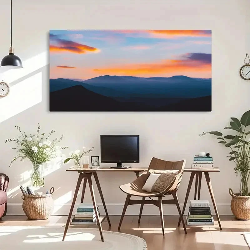 Scenery Landscape Decor Wall Art Canvas Office Home Room Framed 120x60cm