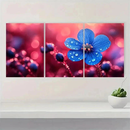 3pcs Scorpion Grasses Flower Garden Perfect Wall Art Set Canvas Framed 60x90cm - High Quality Print 100% Australian Made Wall Canvas Ready to Hang