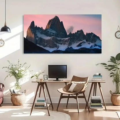 Vibrant Sunset Sky Landscape Wall Art Canvas Office Home Room Framed 120x60cm
